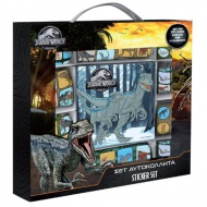 Jurassic World nagy 1000db-os matrica szett táskában