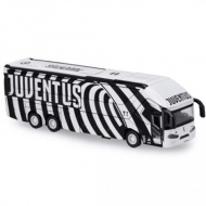 Juventus csapatbusz, hátrahúzós kisautó 1/50 - Mondo Motors