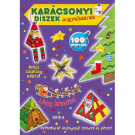 Móra: Karácsonyi díszek angyalkáknak - matricás foglalkoztatókönyv