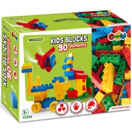 Kids Bloks építőelemek 90db-os szett - Wader