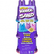 Kinetic Sand: 3db-os homokgyurma szett 340g - Spin Master