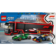 LEGO® City: F1®-es kamion, RB20 és AMR24 F1®-es autókkal (60445)