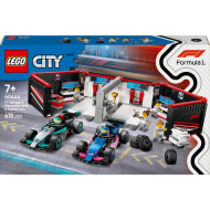 LEGO® City: F1®-es garázs, Mercedes-AMG és Alpine autók (60444)