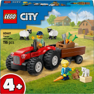 LEGO® City: Piros traktor, utánfutó és juhok (60461)