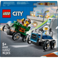 LEGO® City: Repülő vs. kórházi ágy, versenyautós csomag (60459)