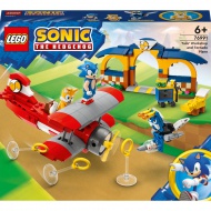 LEGO® Sonic a sündisznó: Tails műhelye és Tornado repülőgépe (76991)