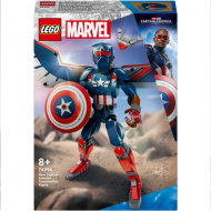 LEGO® Marvel: Az új Amerika Kapitány építőfigura (76296)