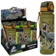 Must: Jurassic World dinoszauruszos BPA-mentes műanyag kulacs kétféle változatban 650ml