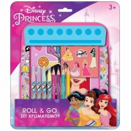 Luna: Roll&amp;Go Disney Hercegnők színező szett