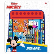 Luna: Roll&amp;Go Mickey Egér színező szett