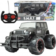 RC Távirányítós Off-Road SWAT terepjáró autó 1/14-es méretarány 27MHz 30cm