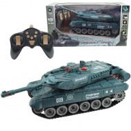 Galaxy Tanks: RC Távirányítós Leopard 2 A5 tank fény és hangeffektekkel 2,4GHz 30cm