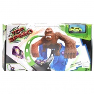 Top Speed: King-Kong 360°-os dupla szuper hurok versenypálya gorilla figurával 1db kisautóval 1/64