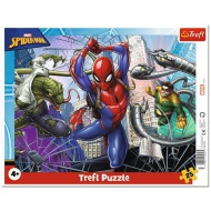 Marvel: Bátor Pókember 25 db-os keretes puzzle - Trefl