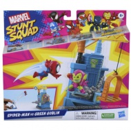 Marvel Stunt Squad: Pókember vs. Zöld Manó kilövőjáték szett - Hasbro