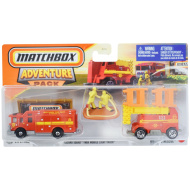 Matchbox: Hazard Squad kisautó utánfutóval szett 1/64 - Mattel