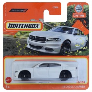 Matchbox: 2018 Dodge Charger fehér kisautó 1/64 – Mattel