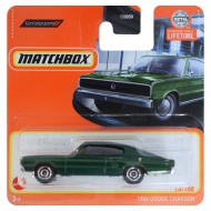 Matchbox: 1966 Dodge Charger zöld kisautó 1/64 – Mattel