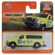 Matchbox: Nissan NV Van sárga kisautó 1/64 – Mattel