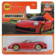 Matchbox: Porsche 911 Carrera cabriolet piros kisautó 1/64 – Mattel