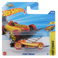 Hot Wheels: Street Wiener sárga kisautó 1/64 - Mattel