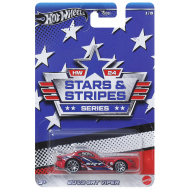 Hot Wheels: Stars &amp; Stripes széria 2013 SRT Viper 1/64 - Mattel