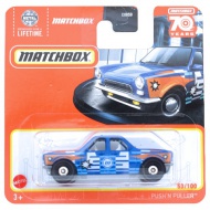 Matchbox: Push N Puller kék kisautó 1/64 - Mattel