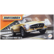 Matchbox: Papírdobozos 1963 Mercedes-Benz 230 SL kisautó kisautó 1/64 - Mattel