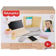 Fisher Price: Wood fa Home office játékszett - Mattel