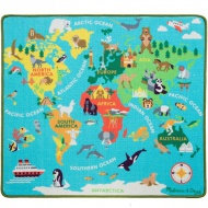 A világ körül játszószőnyeg 100x90cm - Melissa &amp; Doug