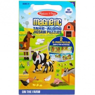 Melissa &amp; Doug: Mágneses farm puzzle