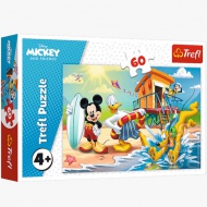 Mickey és barátai a parton 60db-os puzzle -Trefl