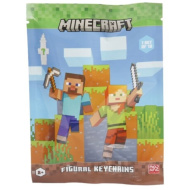 Minecraft kulcstartó meglepetéscsomag 1db