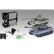 RC távirányítós tank kétféle változatban 1/28 2,4 GHz