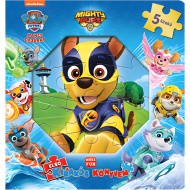 Móra: Mancs Őrjárat – Mighty Pups - Első kirakós könyvem 5 puzzle kirakóval