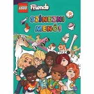 Móra: LEGO® Friends - Színezni menő színező füzet