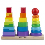 Montessori tornyok fa készségfejlesztő - Melissa &amp; Doug