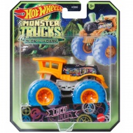 Hot Wheels: Monster Trucks Loco Punk sötétben világító járgány - Mattel