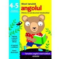 Most tanulok... angolul 4-5 éveseknek készségfejlesztő matricás füzet