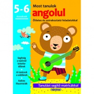 Most tanulok... angolul 5-6 éveseknek készségfejlesztő matricás füzet