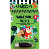 Varázsolj vízzel kifestőfüzet - Karácsony