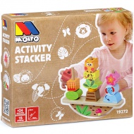 Molto: Nature Activity Stacker egyensúlyozó fa játék