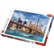 New York-i látkép 500 db-os puzzle - Trefl