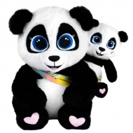 HuggyLuv: Panda Mama &amp; BaoBao interaktív plüss