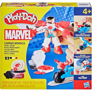 Play-Doh: Marvel Amerika Kapitány Moto Slicer játékszett - Hasbro