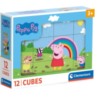 Peppa malac 12db-os mesekocka - Clementoni