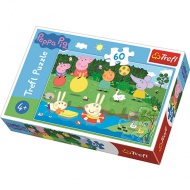 Peppa malac: Vidám vakáció puzzle 60db-os - Trefl