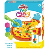 Play-Doh: Air Clay levegőre száradó gyurma szett - pizza készítés