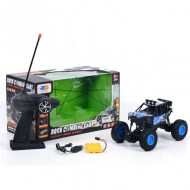 RC Off-Road kék távirányítós autó 1:20 USB töltövel