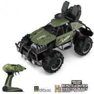 RC 2,4GHz Lynx távirányítós katonai terepjáró buggy 1:12-es méretarány zöld színben